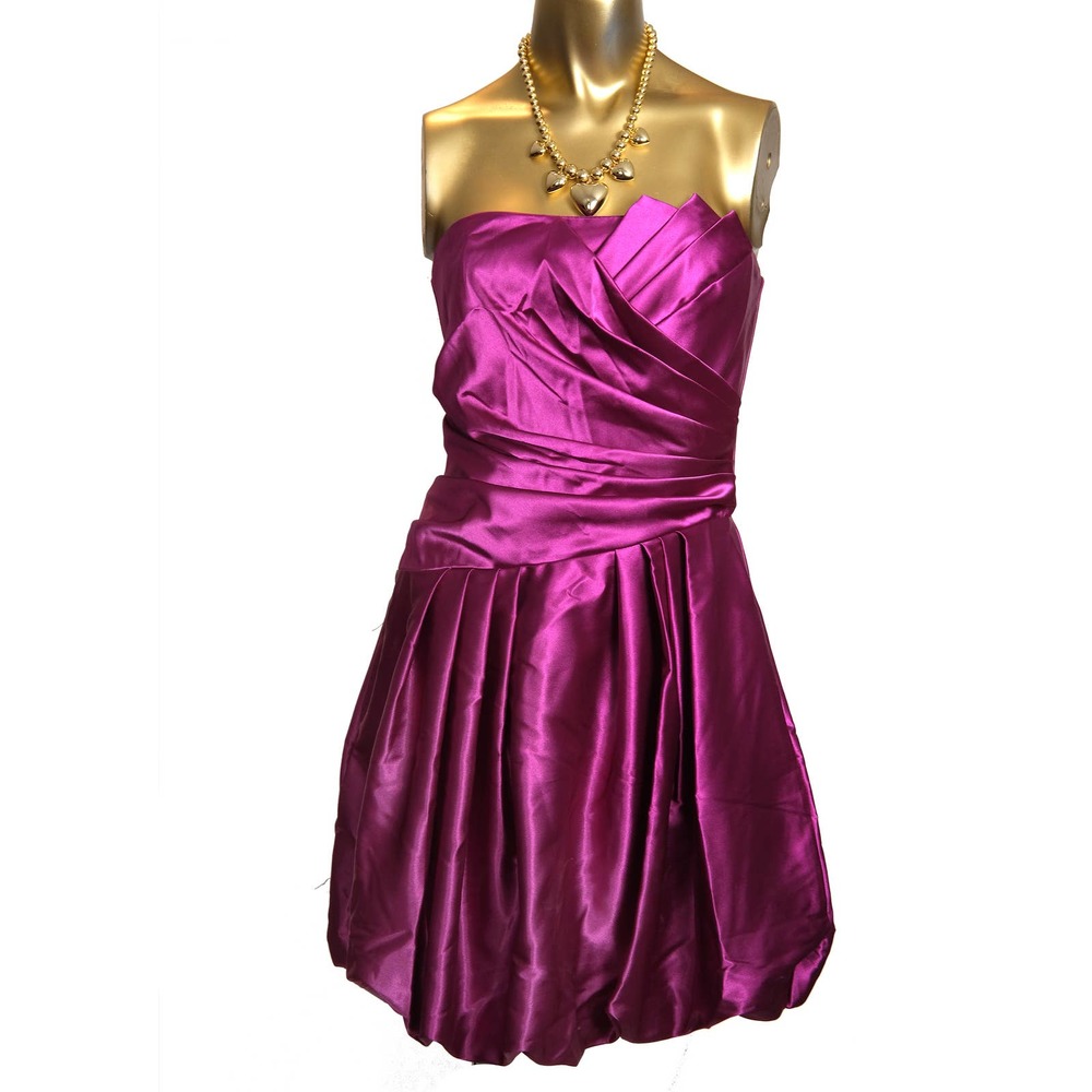 Vintage 90s Y2k Jessica McClintock Magenta Party Prom Glam dress XS/Small